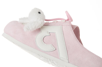 13DE MARZO Plush Bear Mules Pink - 13DE MARZO