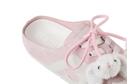 13DE MARZO Plush Bear Mules Pink - 13DE MARZO