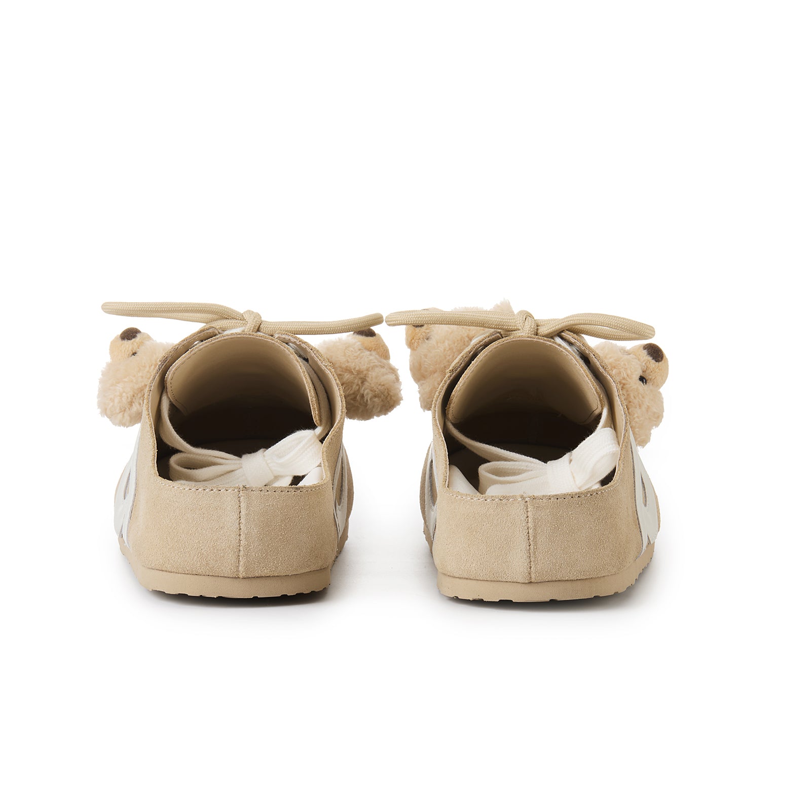 13DE MARZO Plush Bear Mules Sand - 13DE MARZO
