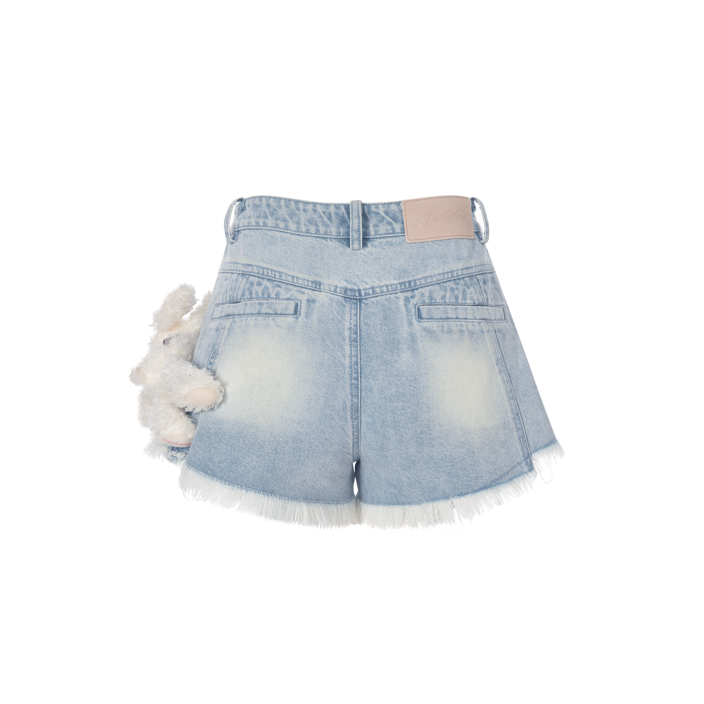 13DE MARZO Doozoo Denim Jacket Shorts