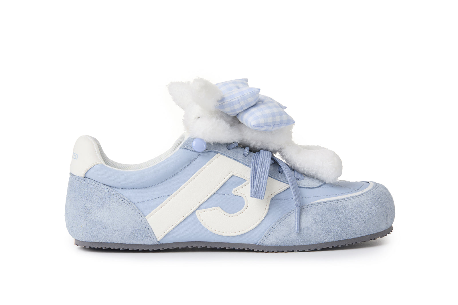13DE MARZO Bear Plush Sneakers Blue - 13DE MARZO