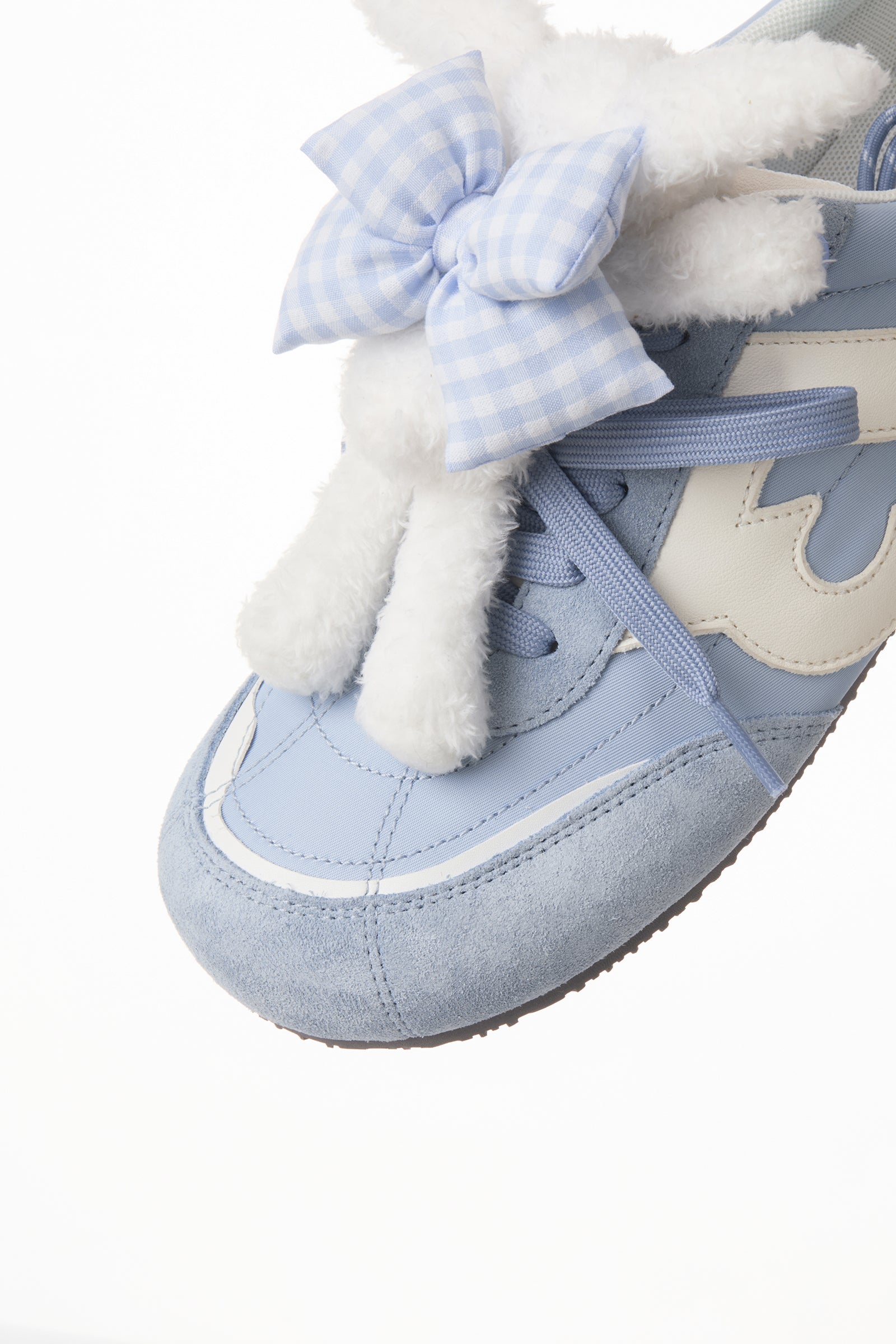 13DE MARZO Bear Plush Sneakers Blue - 13DE MARZO
