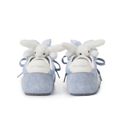 13DE MARZO Bear Plush Sneakers Blue - 13DE MARZO