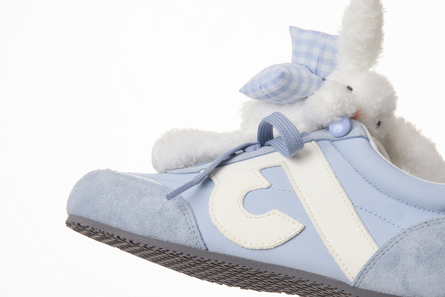 13DE MARZO Bear Plush Sneakers Blue - 13DE MARZO