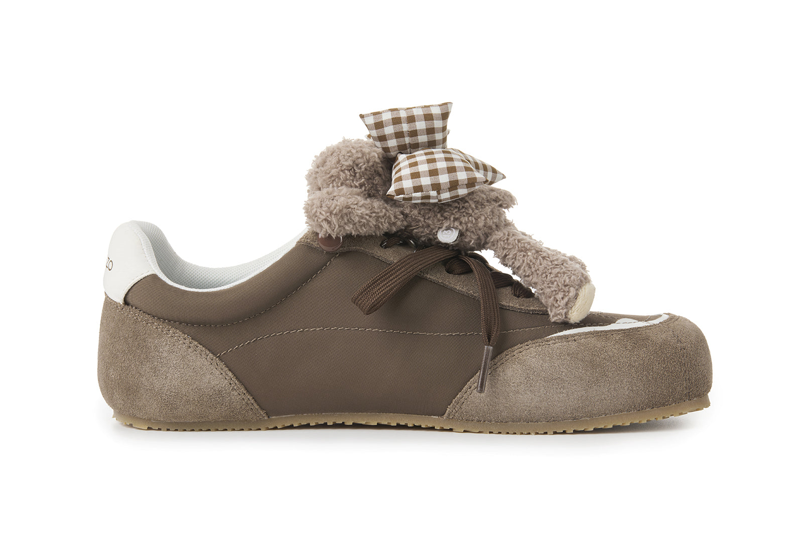 13DE MARZO Bear Plush Sneakers Brown | 13DE MARZO