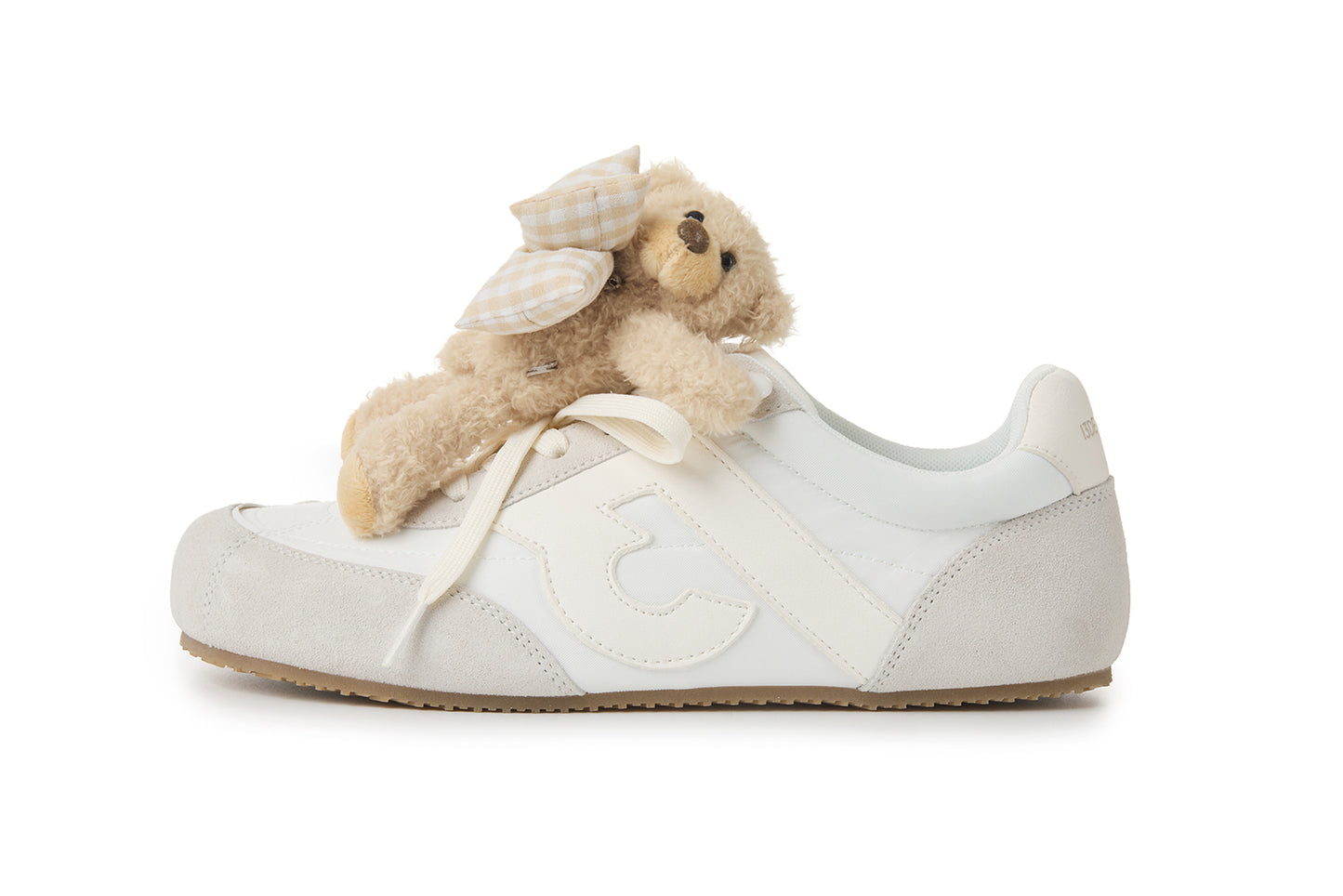 13DE MARZO Bear Plush Sneakers Beige - 13DE MARZO