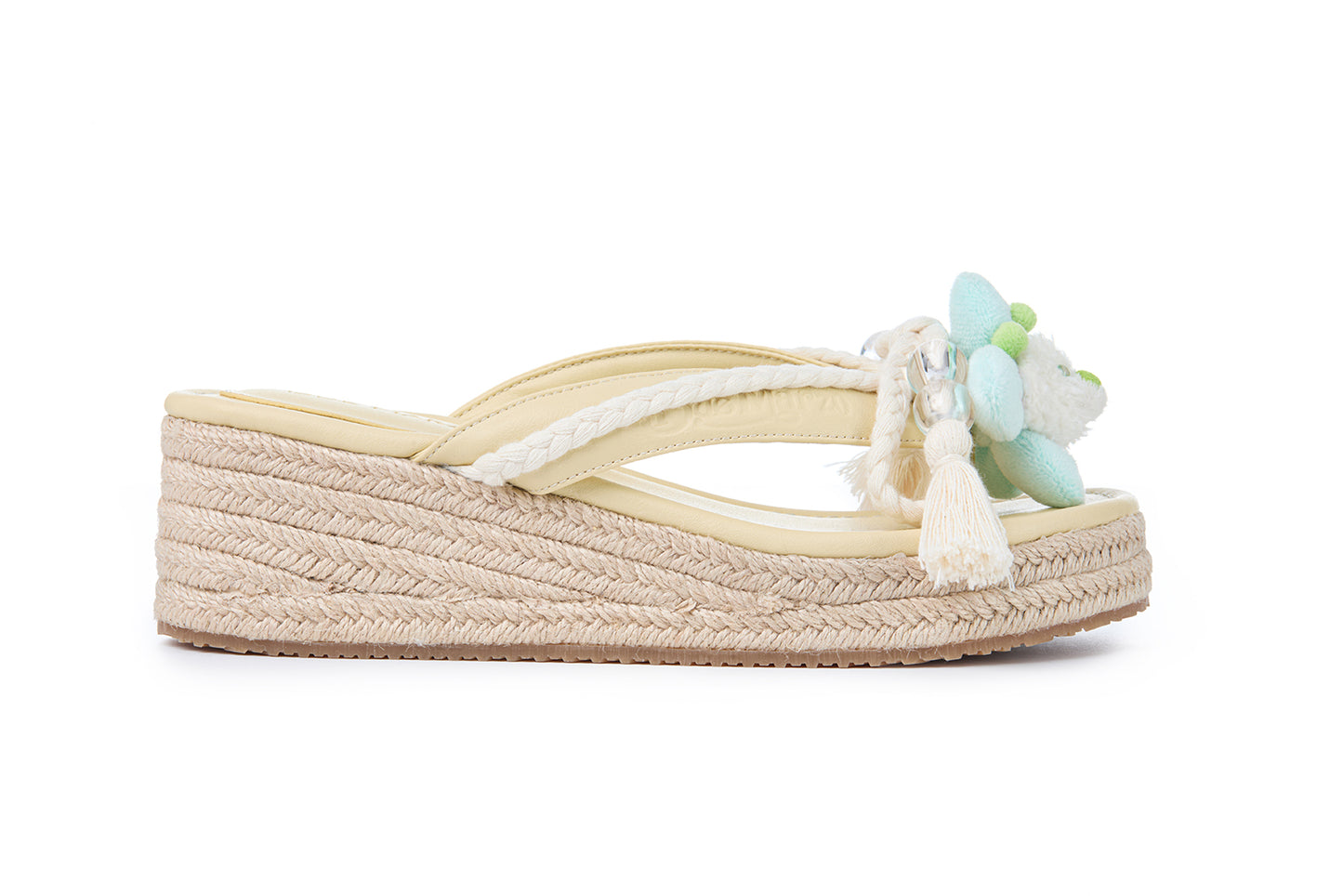 13DE MARZO Floral Bear Flip Flops - 13DE MARZO