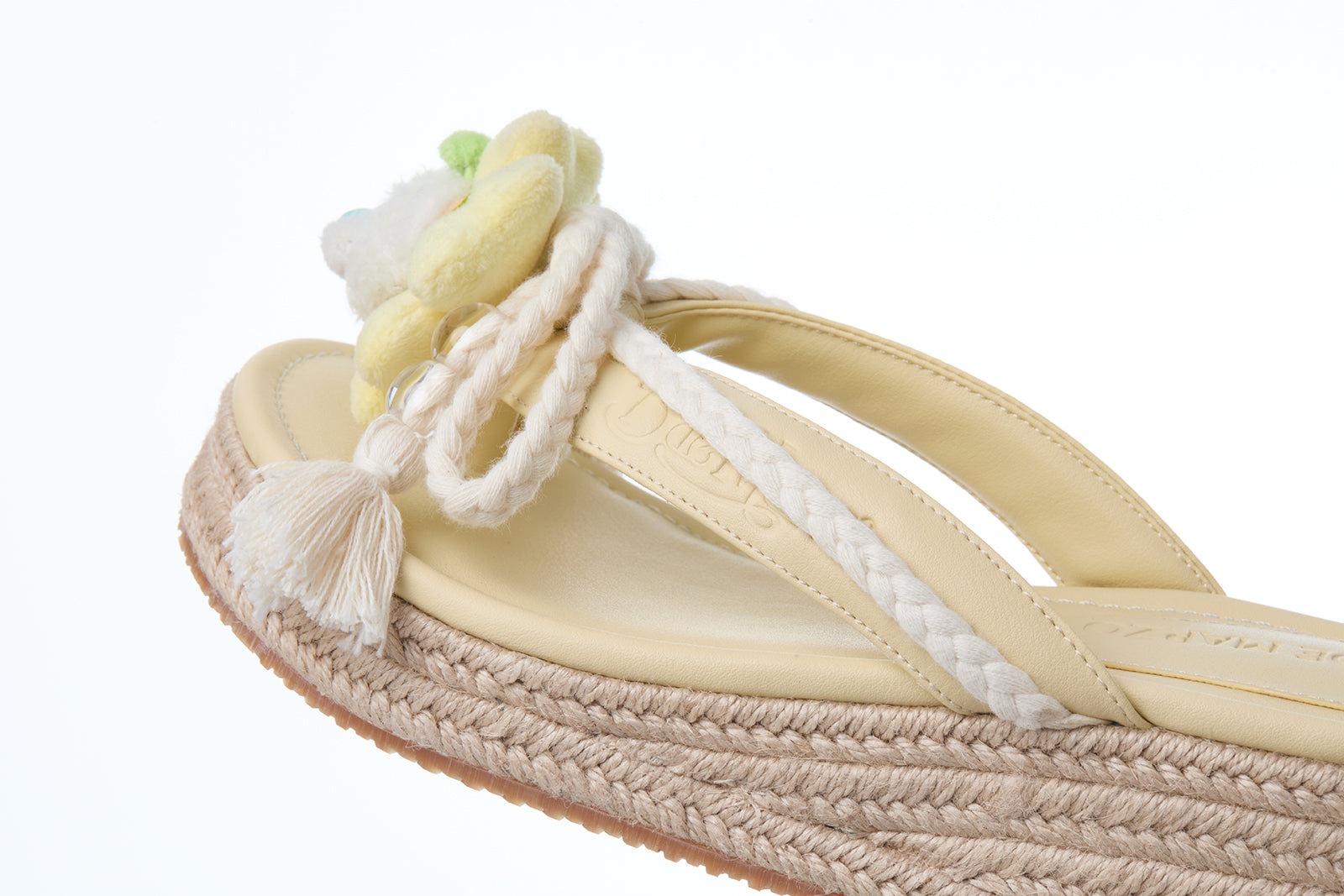 13DE MARZO Floral Bear Flip Flops - 13DE MARZO