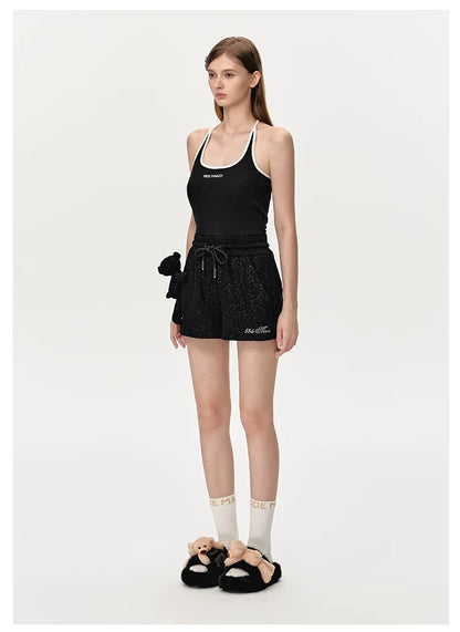 13DE MARZO Star Sand Shorts - 13DE MARZO