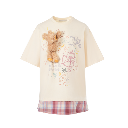 13DE MARZO Doozoo Slang Skirt T-shirt - 13DE MARZO