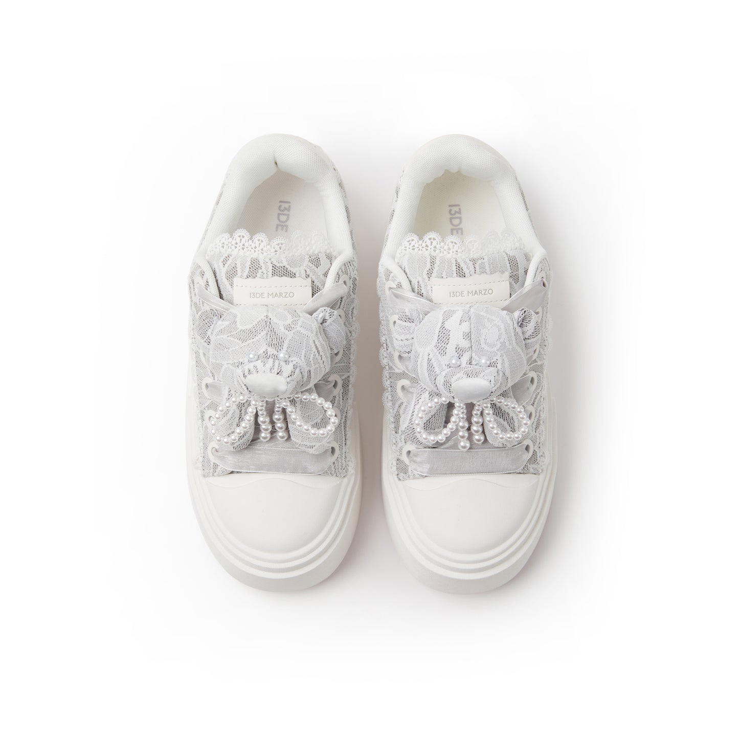 13DE MARZO Bear Lacy Badge Sneaker