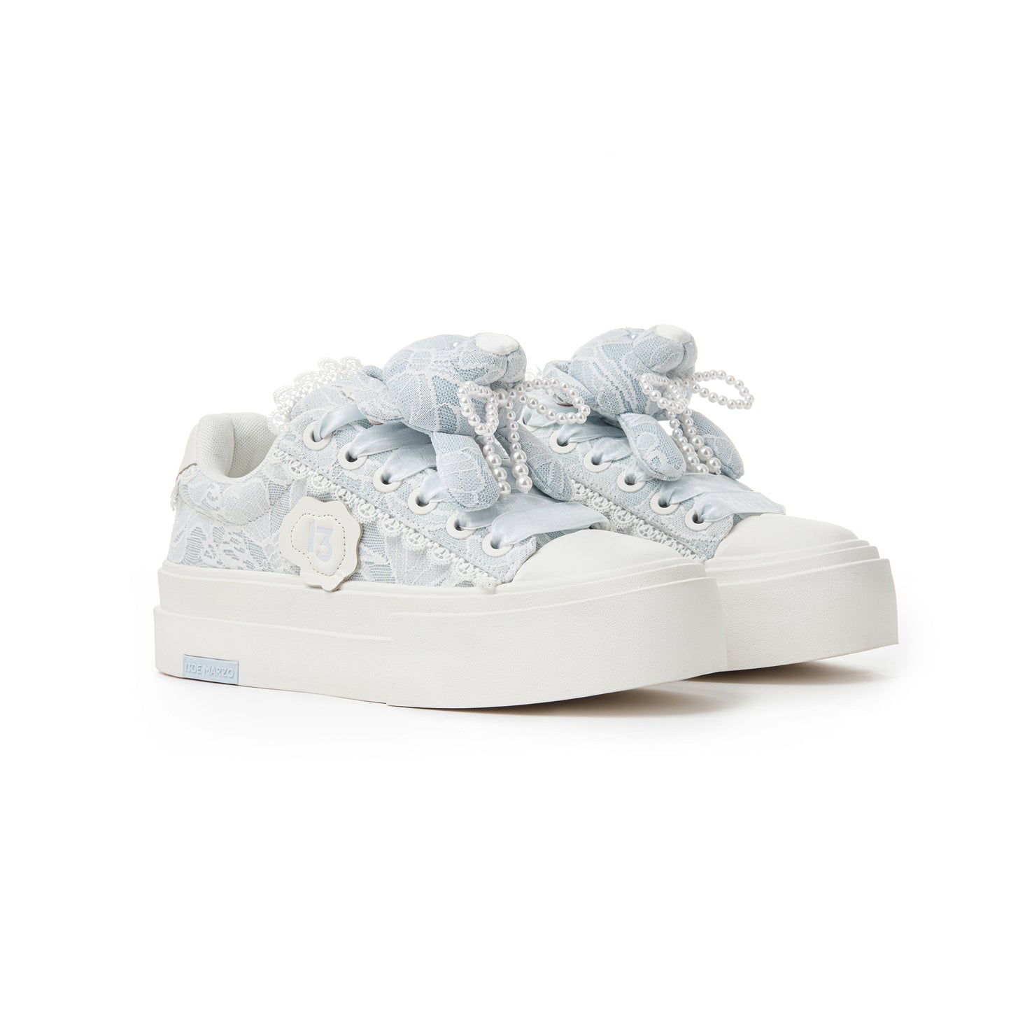 13DE MARZO Bear Lacy Badge Sneaker