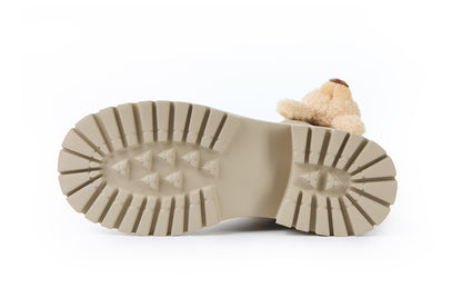 13DE MARZO Bear Cargo Boots Khaki