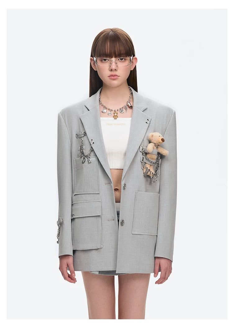 13DE MARZO Chains Multi-Pocket Suit - 13DE MARZO