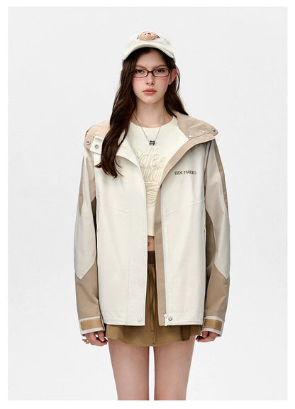 13DE MARZO Bear Logo Windbreaker - 13DE MARZO