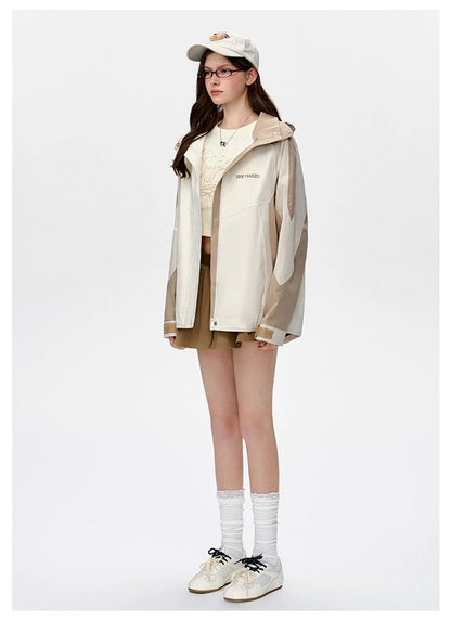 13DE MARZO Bear Logo Windbreaker - 13DE MARZO