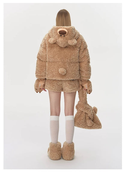 13DE MARZO Bear Costume Down Jacket - 13DE MARZO