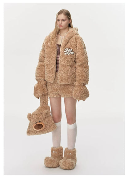 13DE MARZO Bear Costume Down Jacket - 13DE MARZO