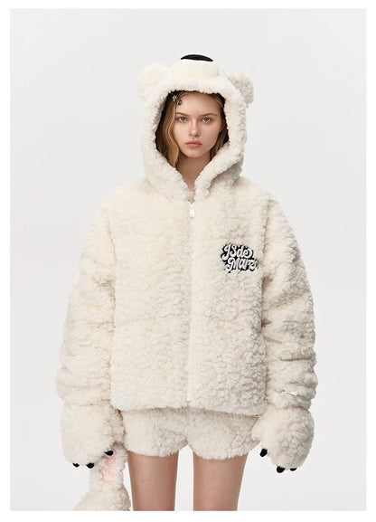 13DE MARZO Bear Costume Down Jacket - 13DE MARZO