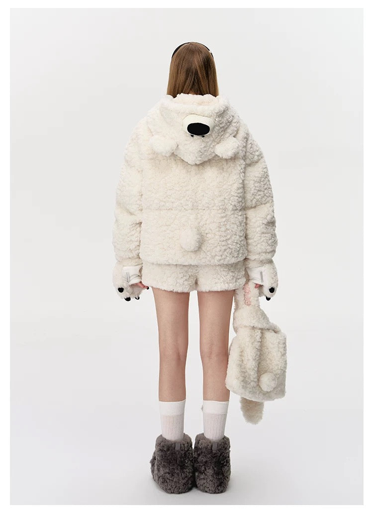 13DE MARZO Bear Costume Down Jacket - 13DE MARZO