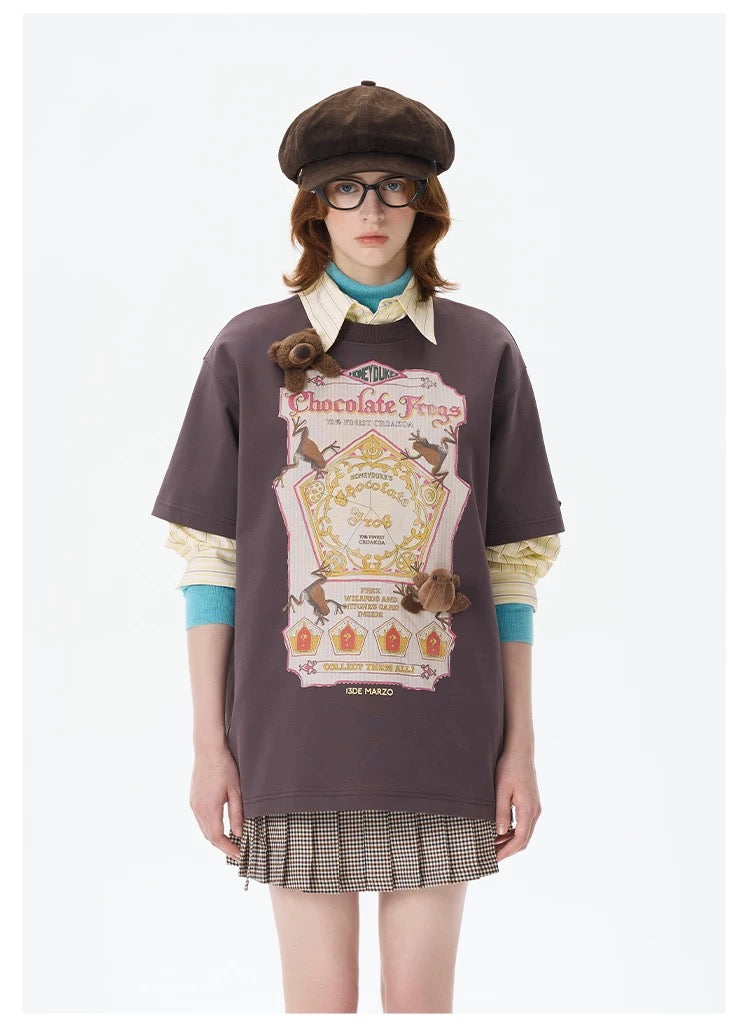 Harry Potter × 13DE MARZO Honeydukes Snack T-shirt - 13DE MARZO