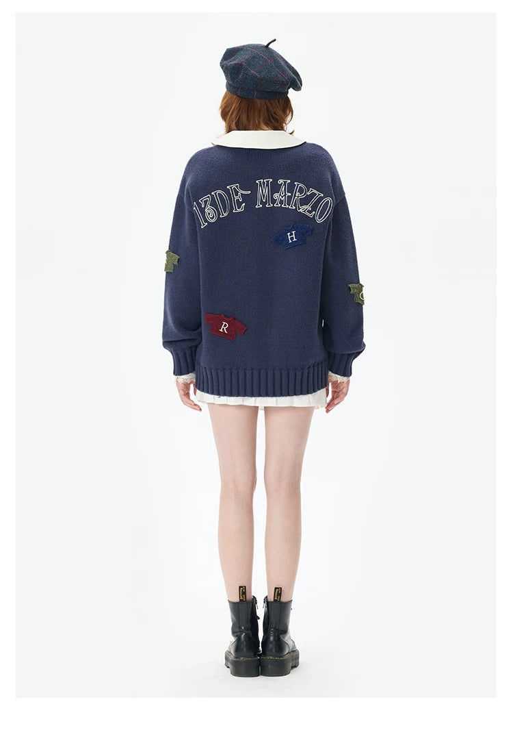 Harry Potter × 13DE MARZO Harry and Weasley Vintage Sweater - 13DE MARZO