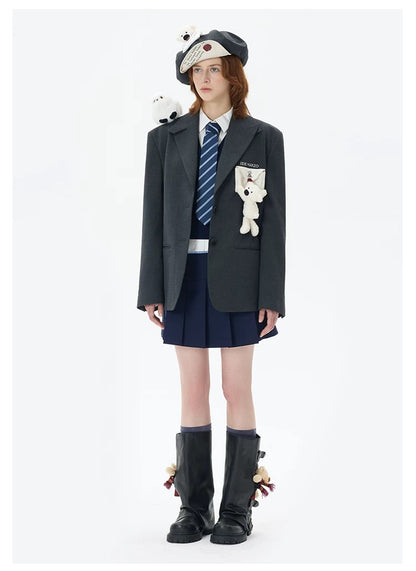 Harry Potter × 13DE MARZO Hedwig Hogwarts Offer Bear Suit - 13DE MARZO