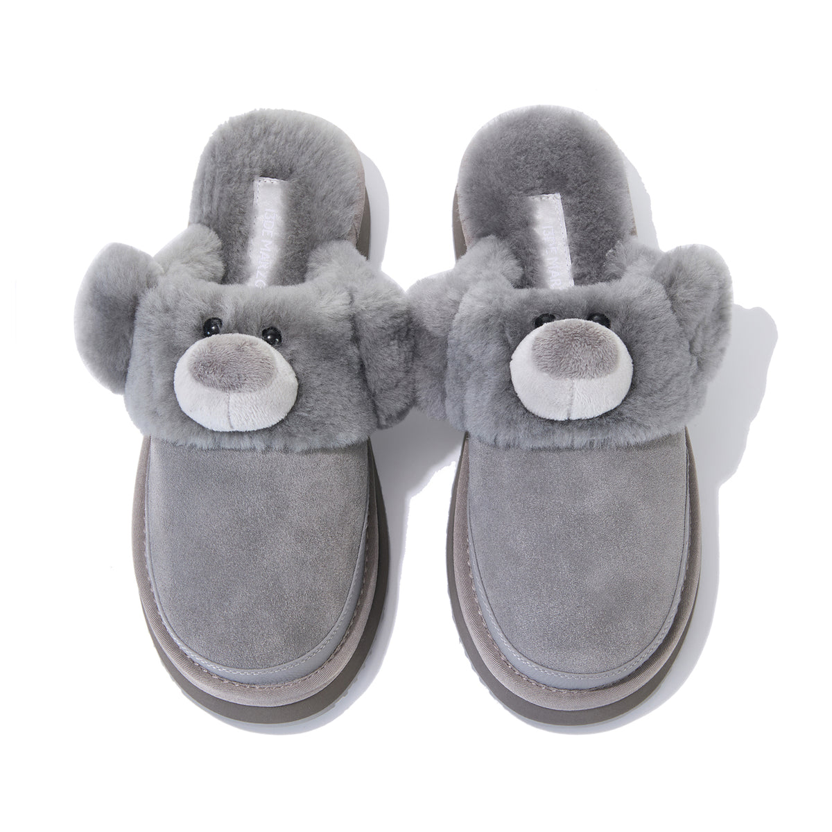 13DE MARZO Doozoo Snow Slippers Grey