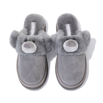 13DE MARZO Doozoo Snow Slippers Grey
