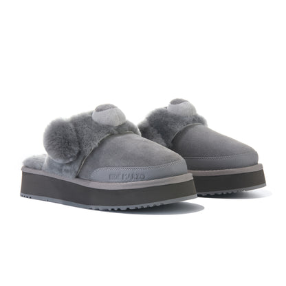 13DE MARZO Doozoo Snow Slippers Grey