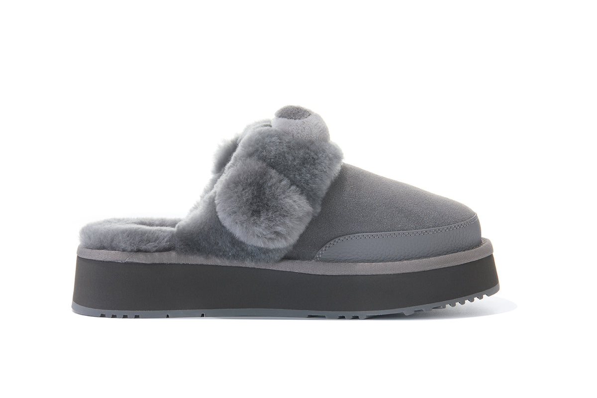 13DE MARZO Doozoo Snow Slippers Grey
