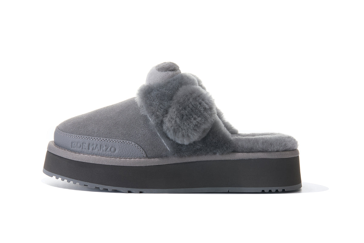 13DE MARZO Doozoo Snow Slippers Grey