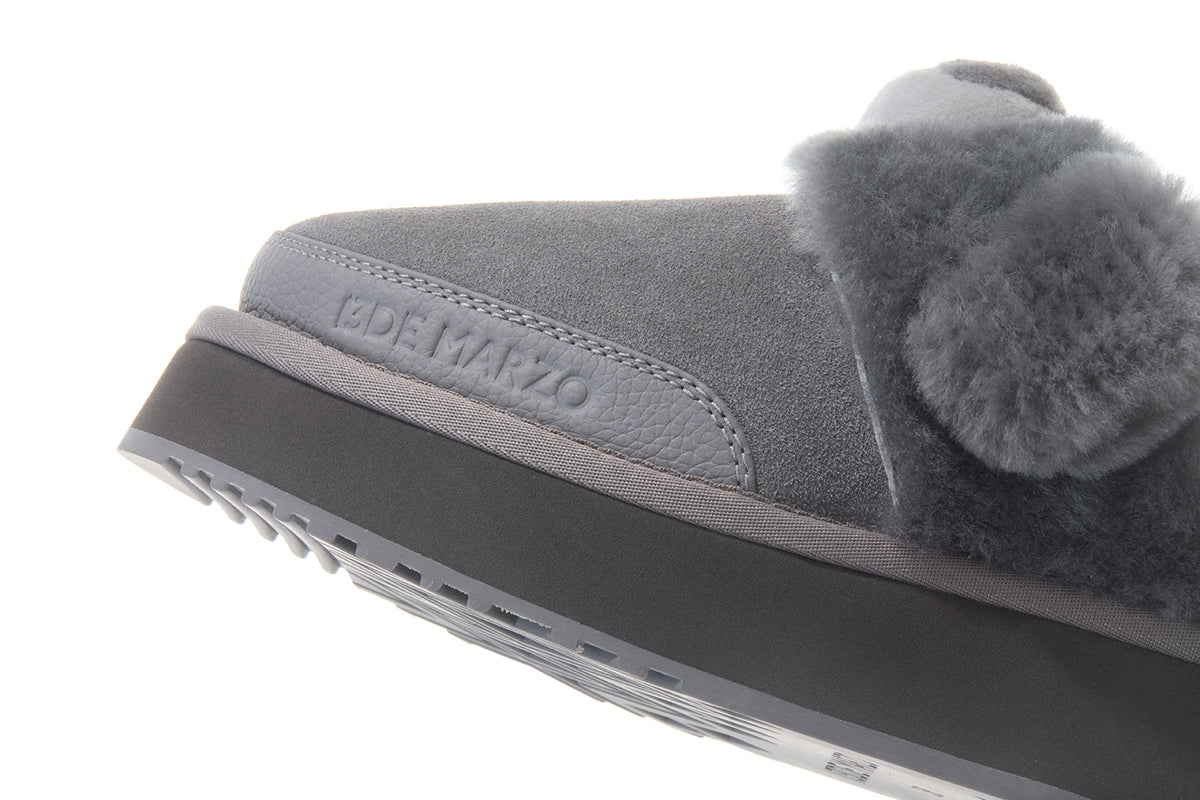 13DE MARZO Doozoo Snow Slippers Grey