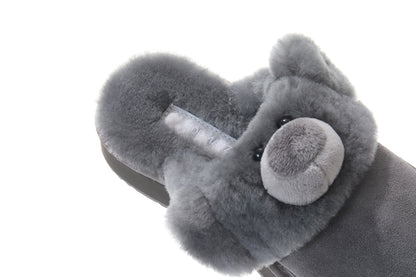 13DE MARZO Doozoo Snow Slippers Grey