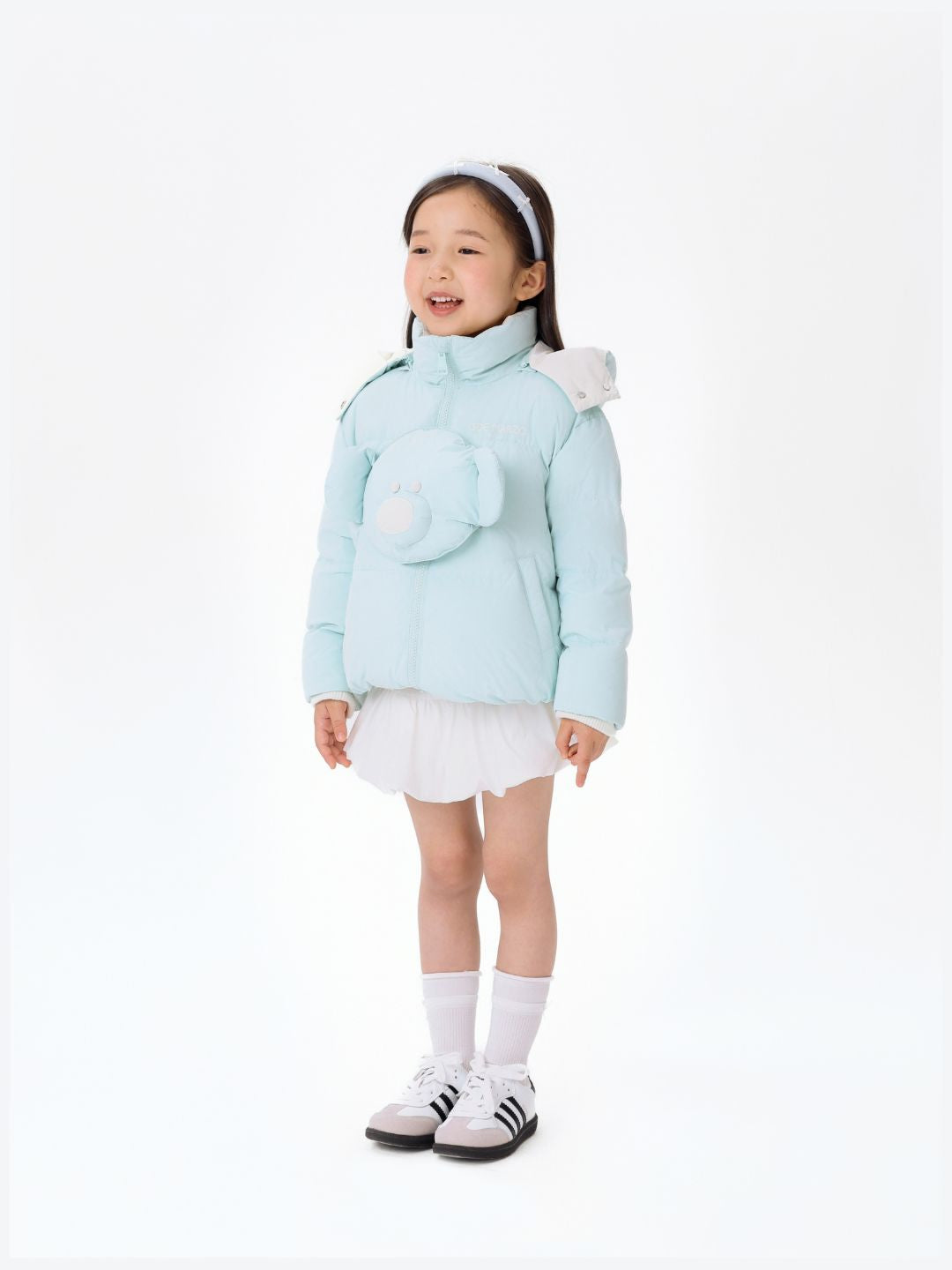 13DE MARZO BabyBear Face Down Jacket Blue - 13DE MARZO