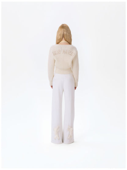 13DE MARZO Doozoo Cuddle Button Cardigan Beige - 13DE MARZO