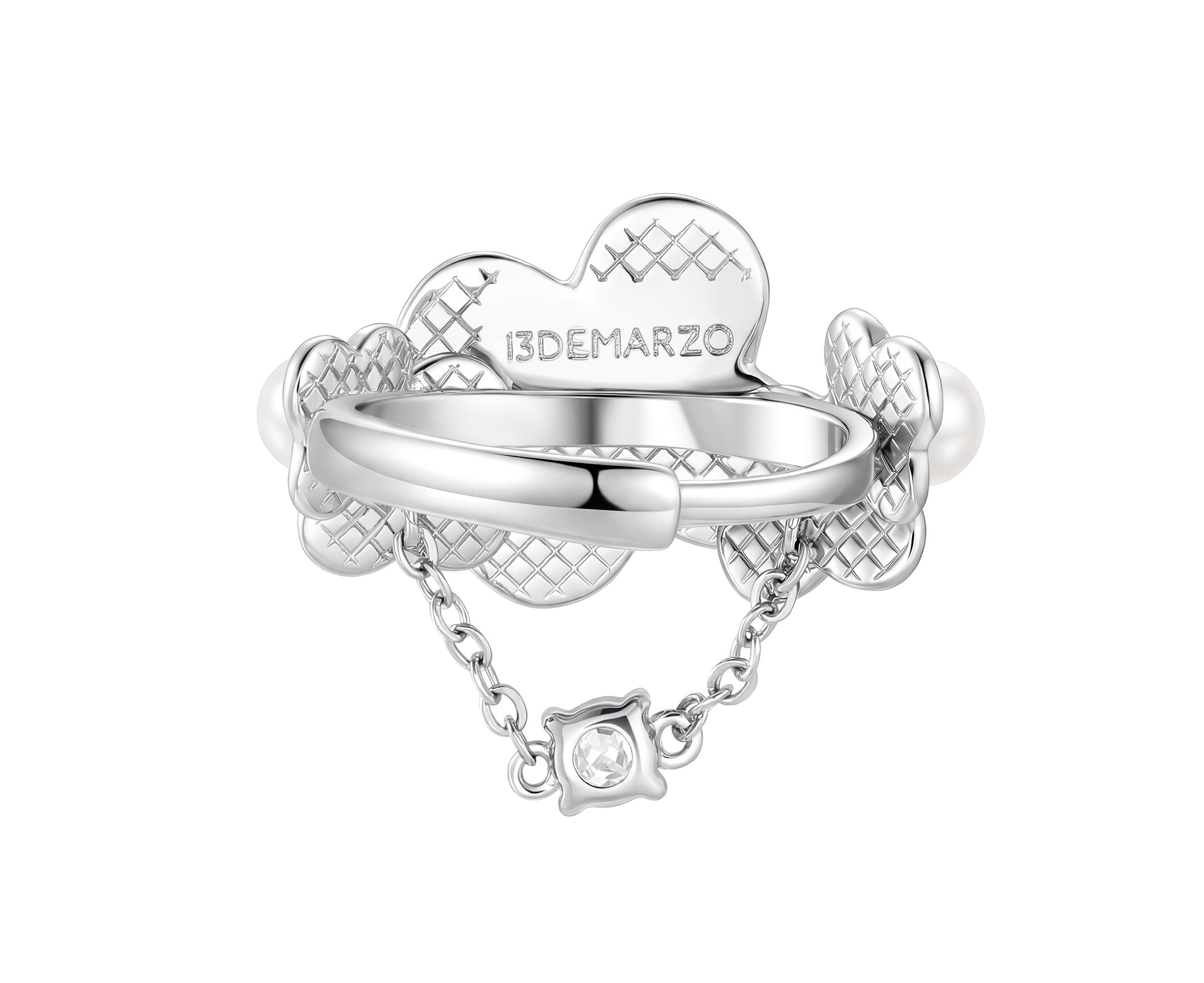 13DE MARZO Floral Bear Ring - 13DE MARZO