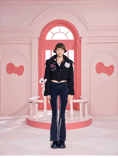 13DE MARZO Hello Kitty Bear Short Down Jacket - 13DE MARZO
