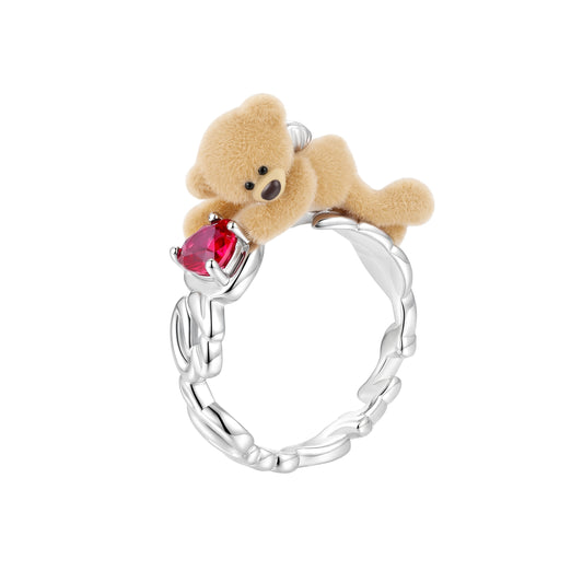 13DE MARZO Cupid Bear Ring - 13DE MARZO