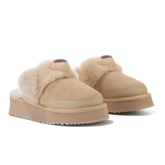 13DE MARZO Doozoo Snow Slippers Khaki