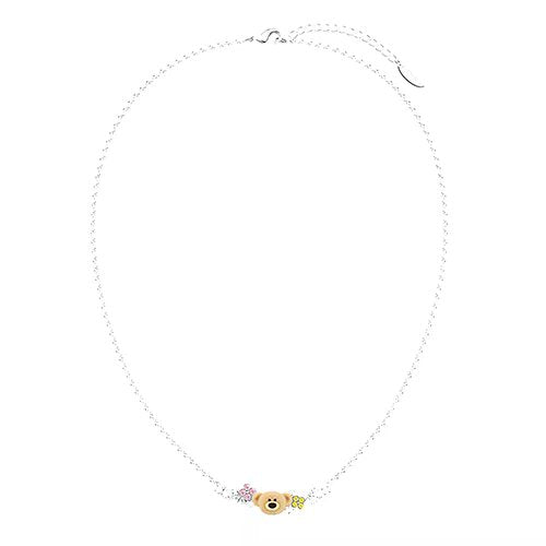 13DE MARZO Monet's Garden Crystal Rhinestone Necklace - 13DE MARZO