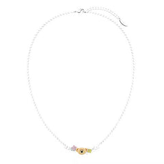13DE MARZO Monet's Garden Crystal Rhinestone Necklace