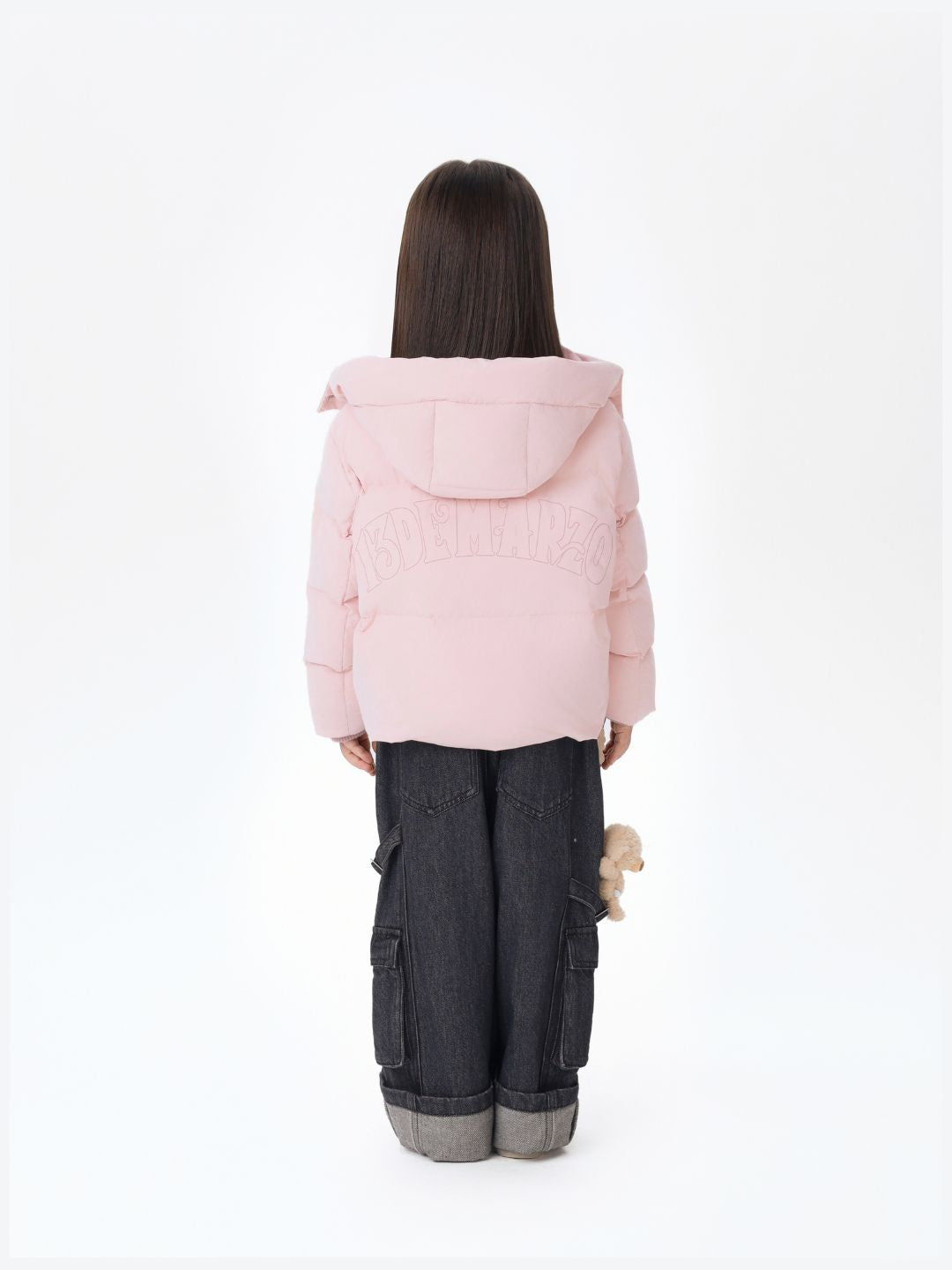 13DE MARZO BabyBear Face Down Jacket Pink - 13DE MARZO