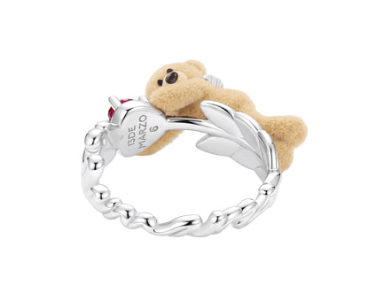 13DE MARZO Cupid Bear Ring - 13DE MARZO