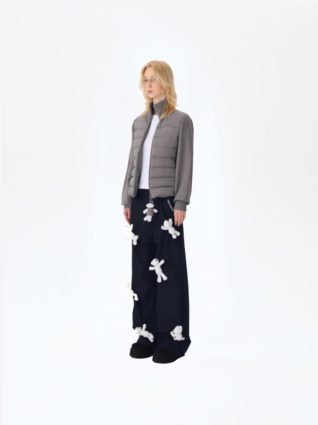 13DE MARZO Doozoo Casual Cargo Pants Black - 13DE MARZO