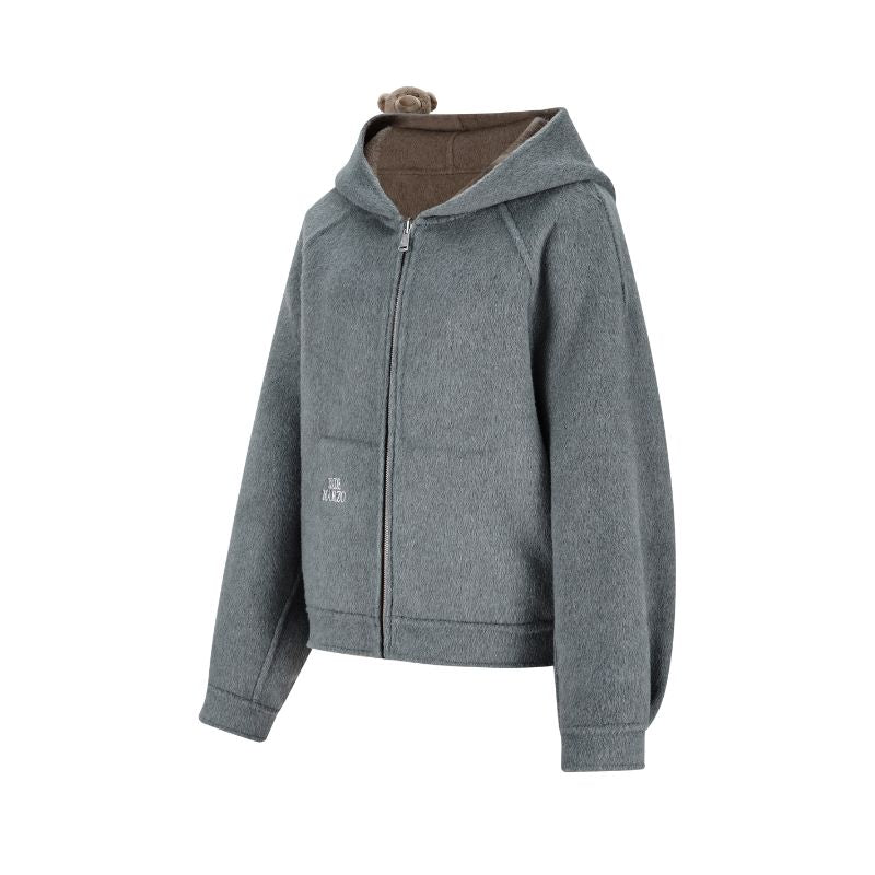 13DE MARZO Bear Doudle Fleece Coat - 13DE MARZO