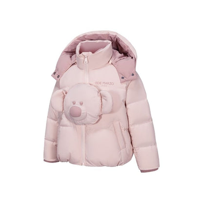 13DE MARZO BabyBear Face Down Jacket Pink - 13DE MARZO