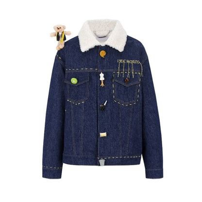 13DE MARZO Tailor Bear Fleece Jacket - 13DE MARZO