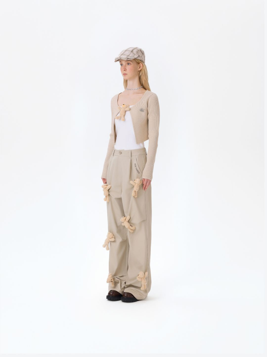 13DE MARZO Doozoo Casual Cargo Pants Khaki - 13DE MARZO