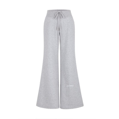 13DE MARZO Base Wide Flare Pants Grey - 13DE MARZO